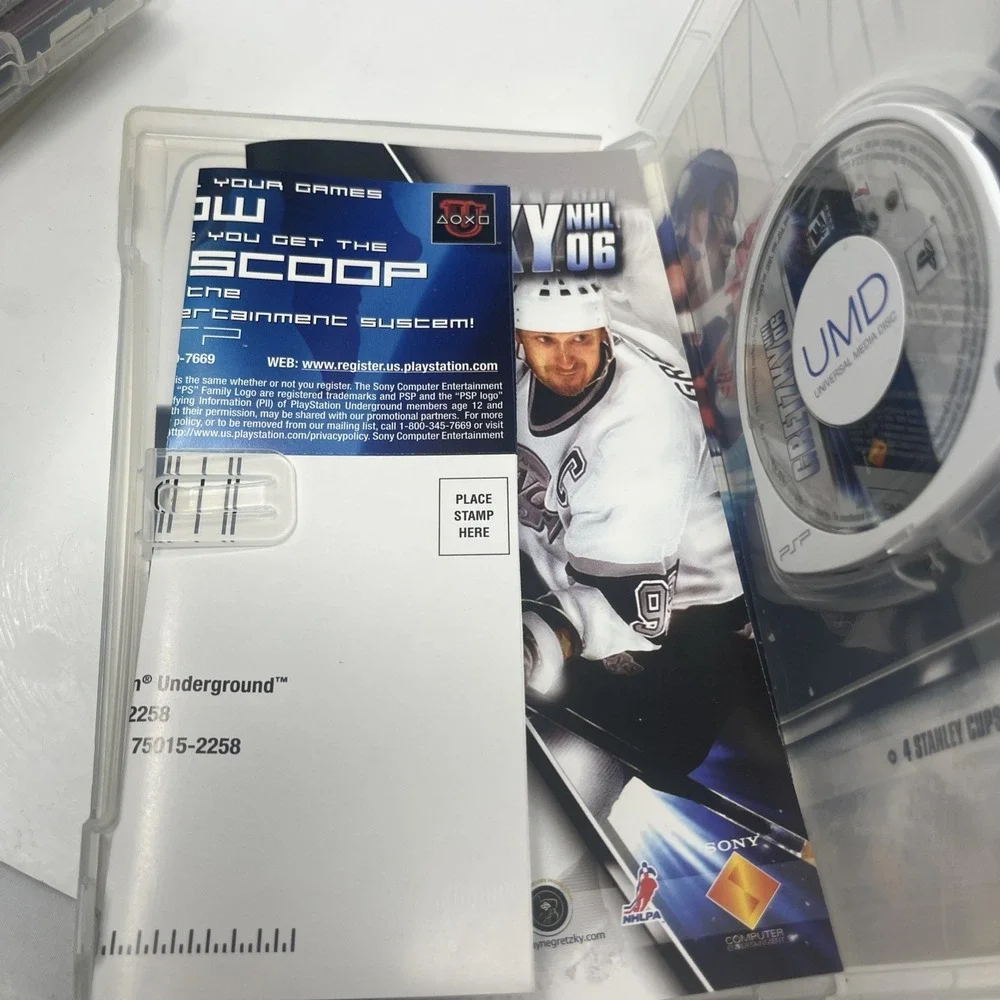 Gretzky NHL 06 (Sony PSP, 2005) Complete CIB